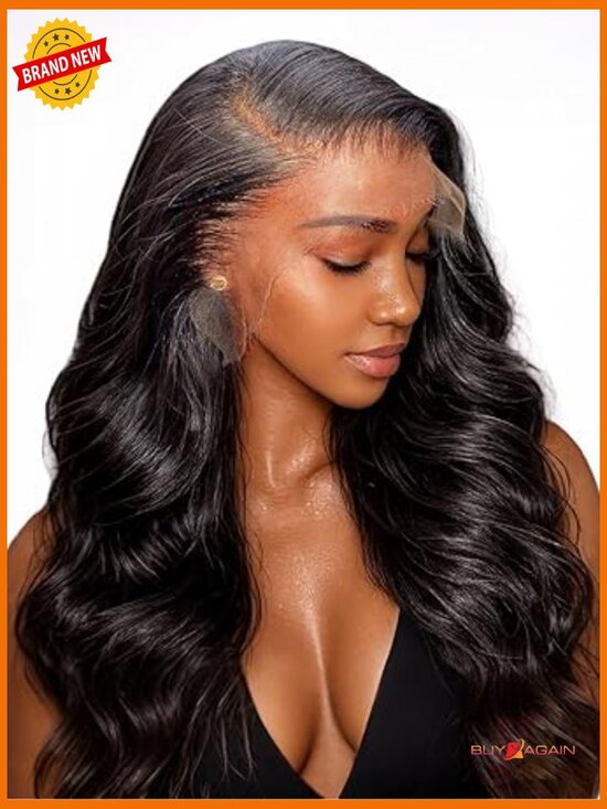 13x6 Swiss HD Lace Front Wig Human Hair 230% Density Body Wave Ultra Thin main image 4
